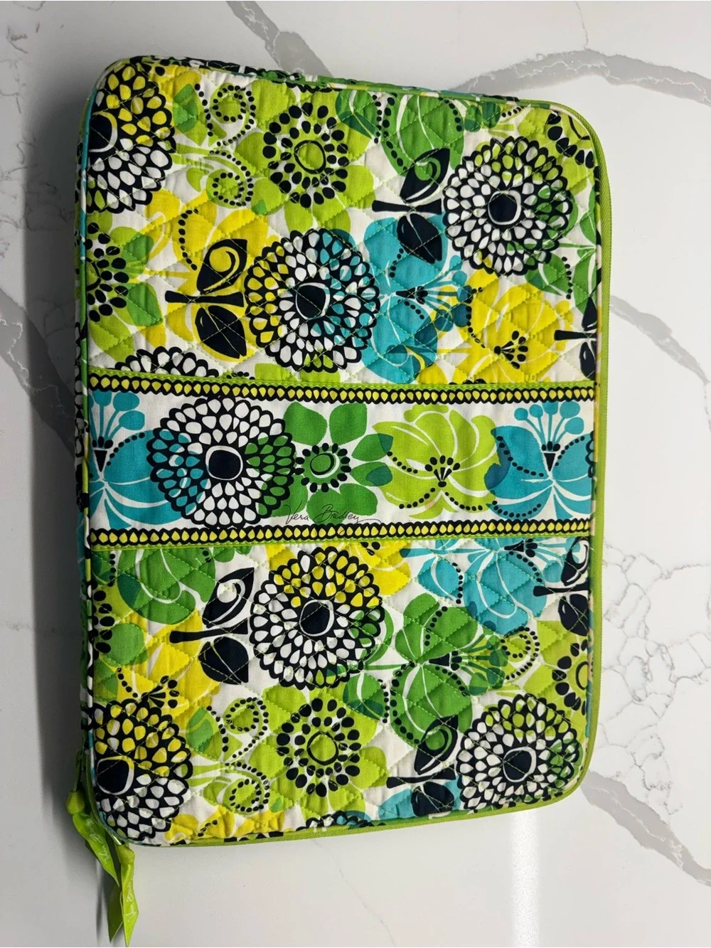 Vera Bradley Lime’s Up 20” laptop sleeve